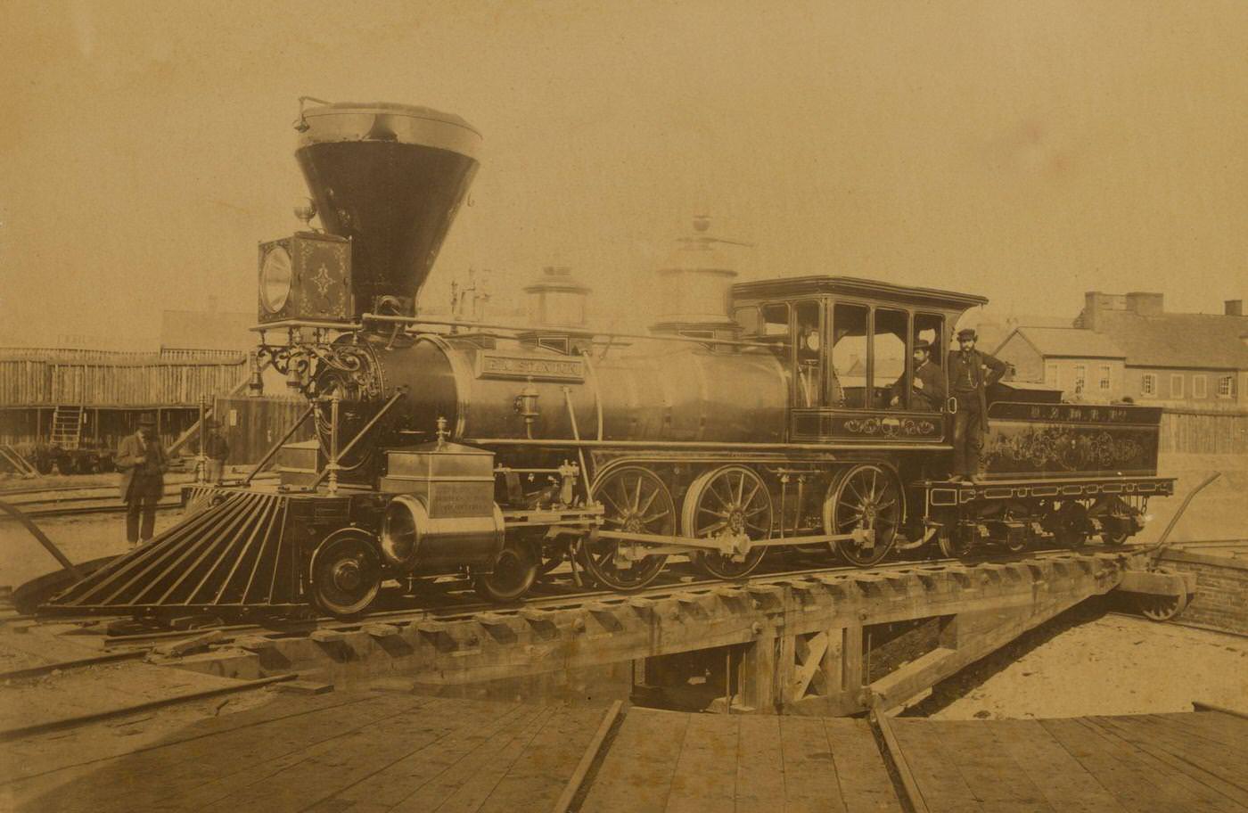Engine "E.M. Stanton," Alexandria, July 1864