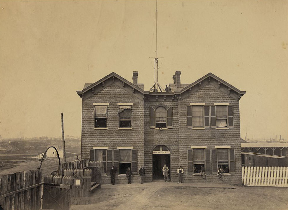 Headquarters Capt. J.G.C. Lee, A.Q.M, Alexandria, 1863