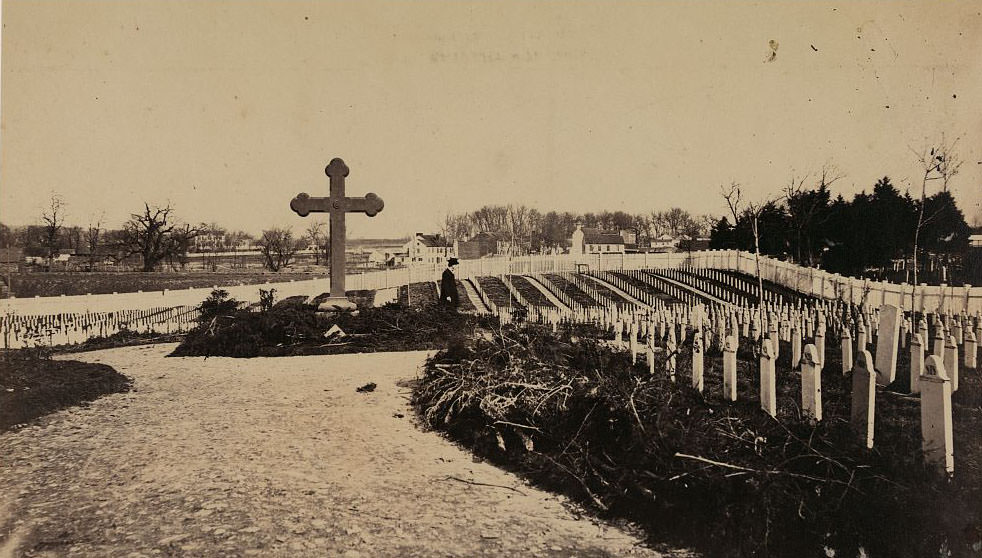 Soldiers' Cemetery, Alexandria, 1862