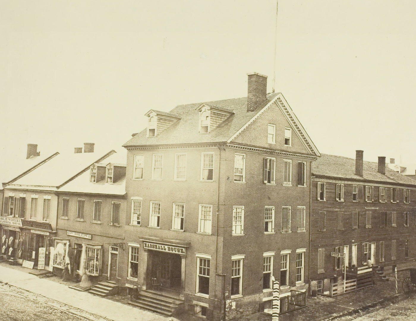 Marshall House, Alexandria, Virginia, August 1862.