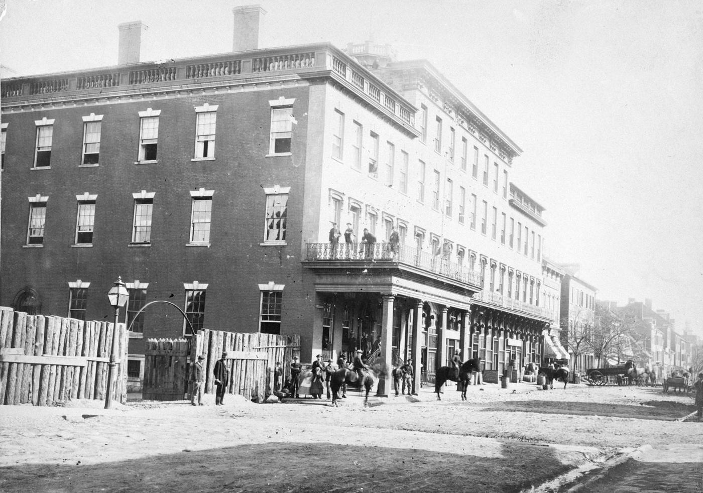 Mansion House Hospital, Alexandria, Virginia, 1864.