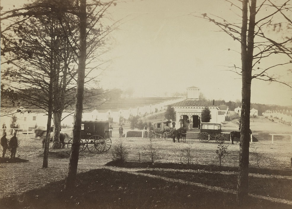 Convalescent camp, near Alexandria, 1861