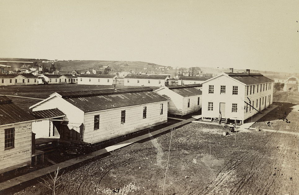 Slough Hospital, Alexandria, Virginia, 1864