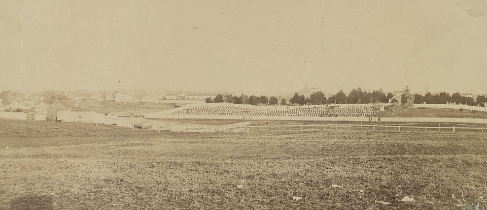 Soldier's Cemetery, Alexandria, 1864