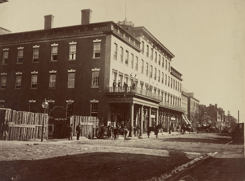 Mansion House, Alexandria, 1860s