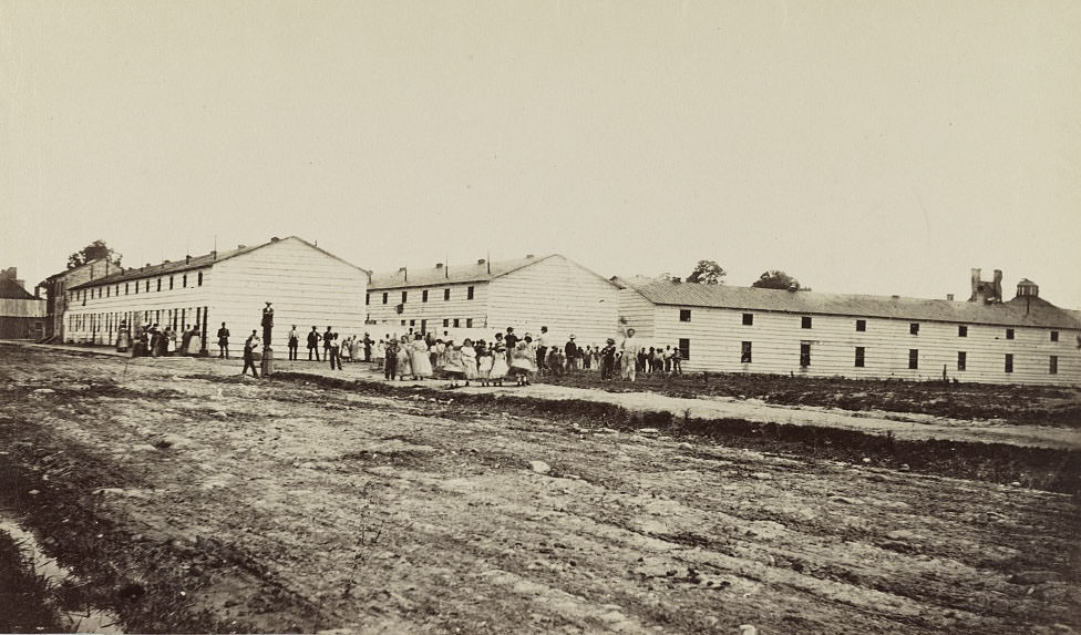 Freedman's Barracks, Alexandria, 1860s