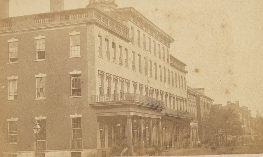 Mansion House Hospital, Alexandria, Virginia, 1865