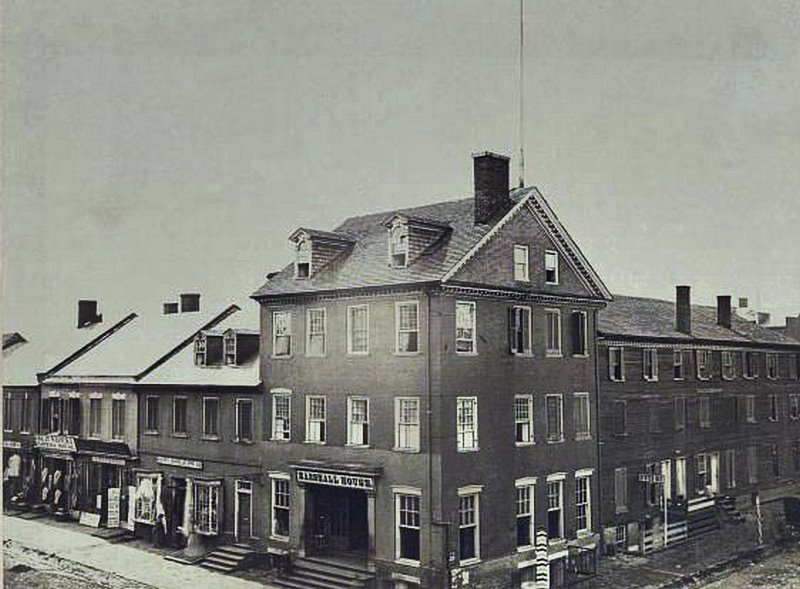 Marshall House, Alexandria, 1866