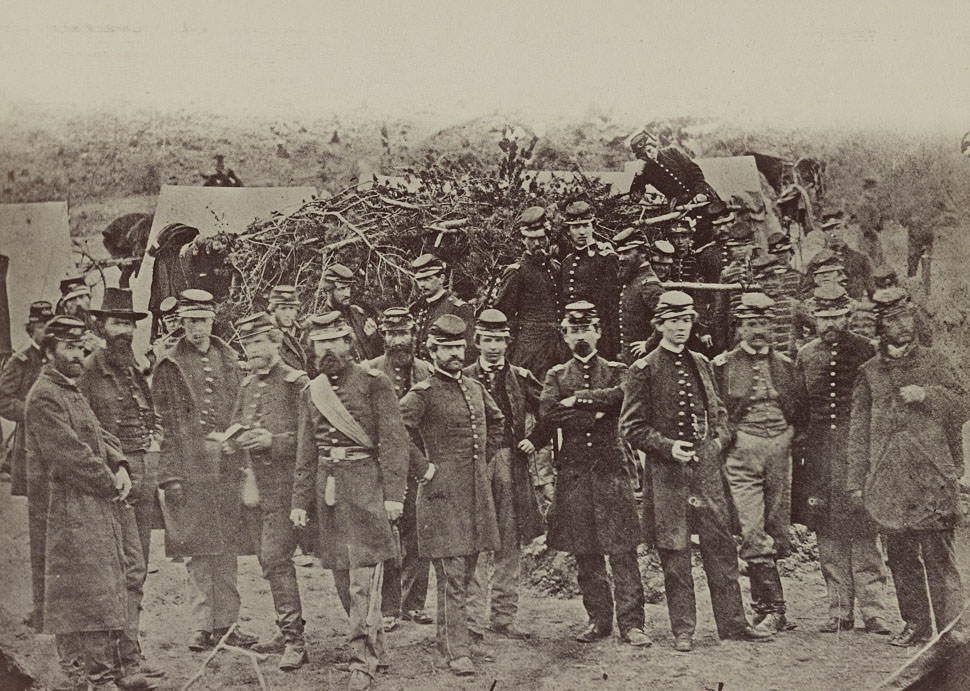 Officers of 14th U.S. Infantry, March, 1862