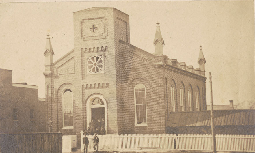 Grace Church General Hospital, 207-209 South Patrick Street, Alexandria, Virginia, 1863