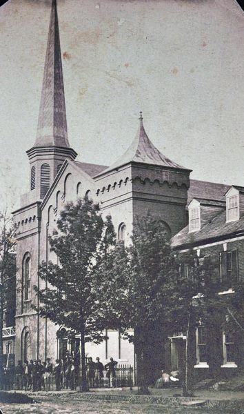 Downtown Baptist Church Hospital, 212 South Washington Street, Alexandria, 1863