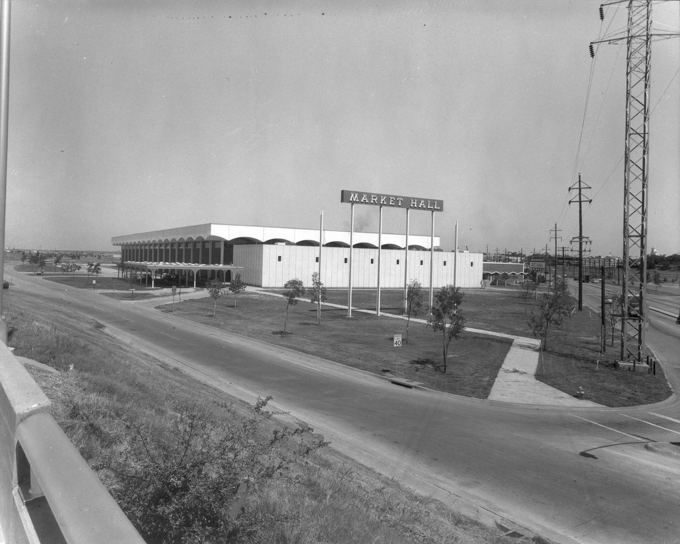 The Market Hall in Dallas, Texas, 1960s