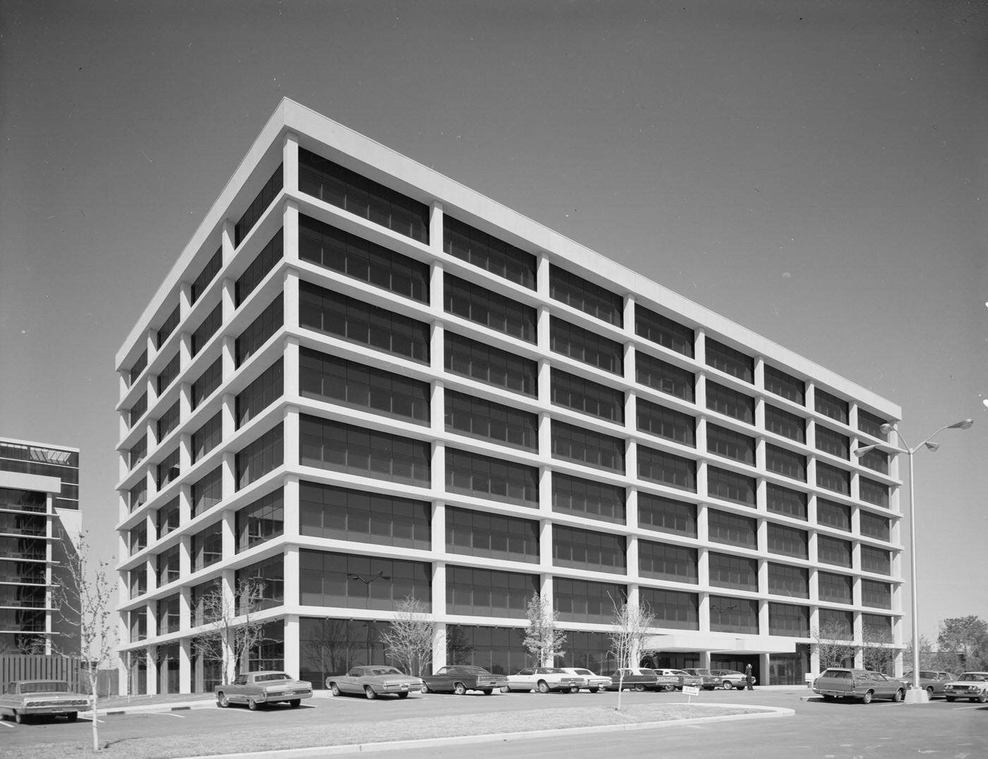Office building on Central Expressway, Dallas, Texas, 1963