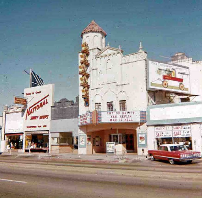 Dallas' Texas Theater was also a popular place in 1963.