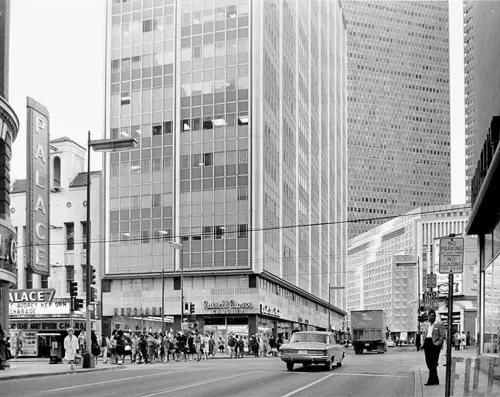 View of Downtown Dallas looking north, 1961