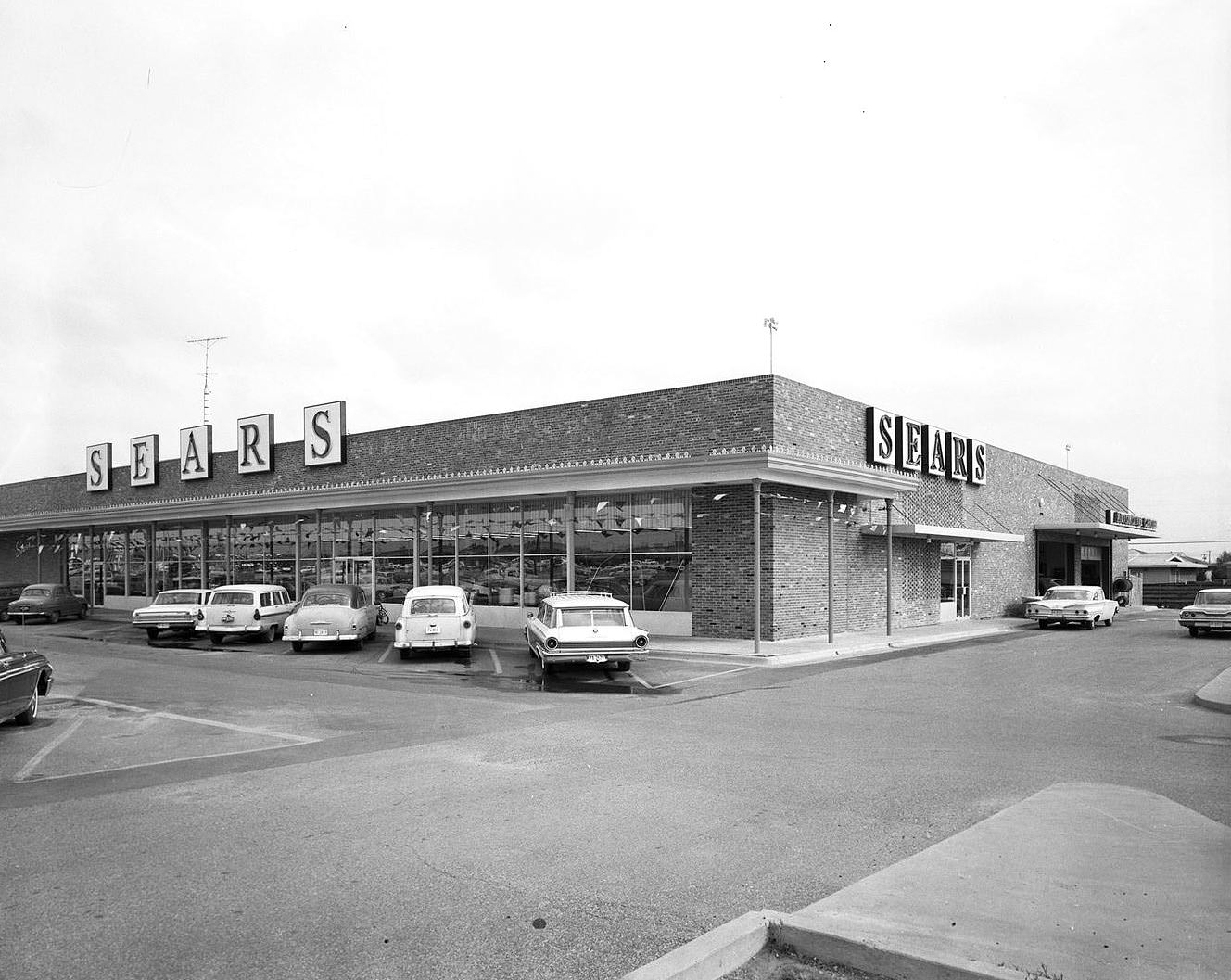 Shopping at Sears in Casa View, 1960s