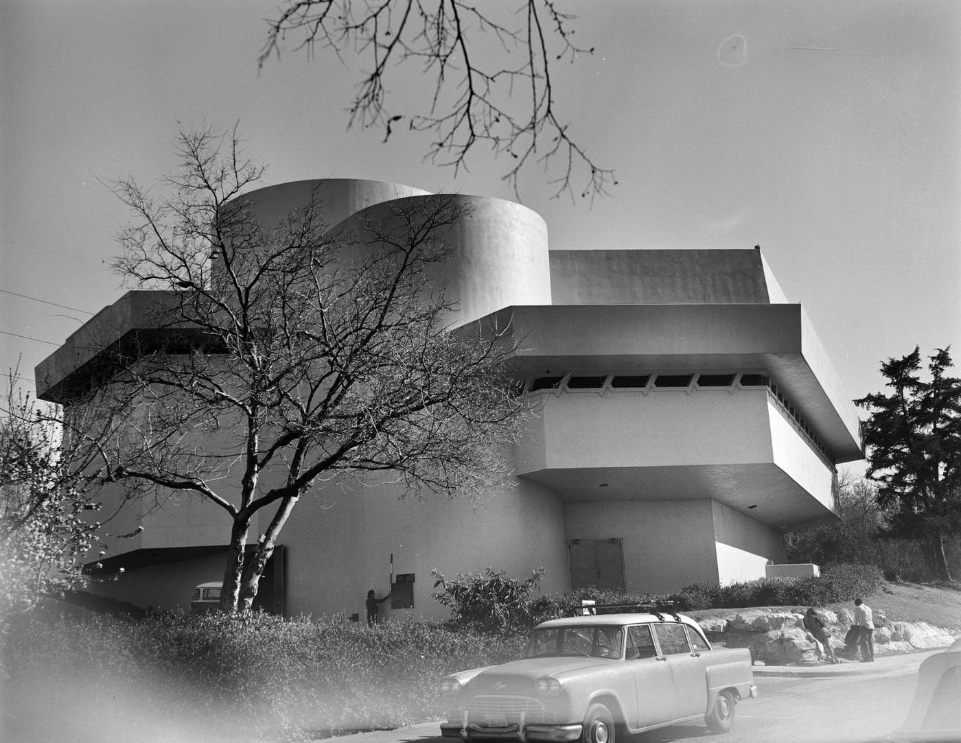 Dallas Theatre Center (located at 3636 Turtle Creek) in Dallas, Texas, 1960s