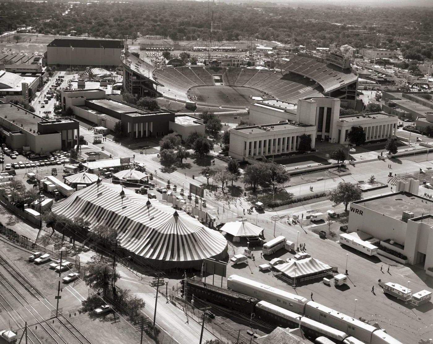 Cotton Bowl and Surrounding Area, 1967