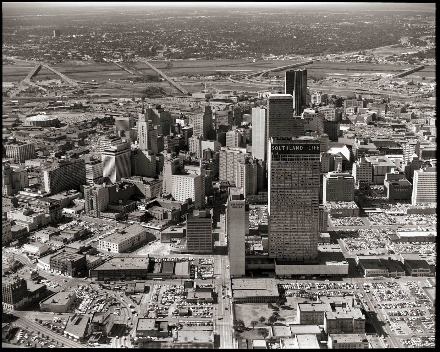 Downtown Dallas, 1967