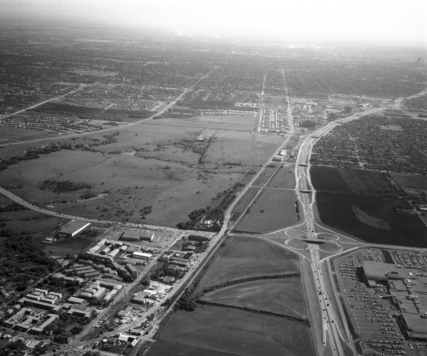 Northwest Highway and Shady Brook, Dallas, Texas, 1965