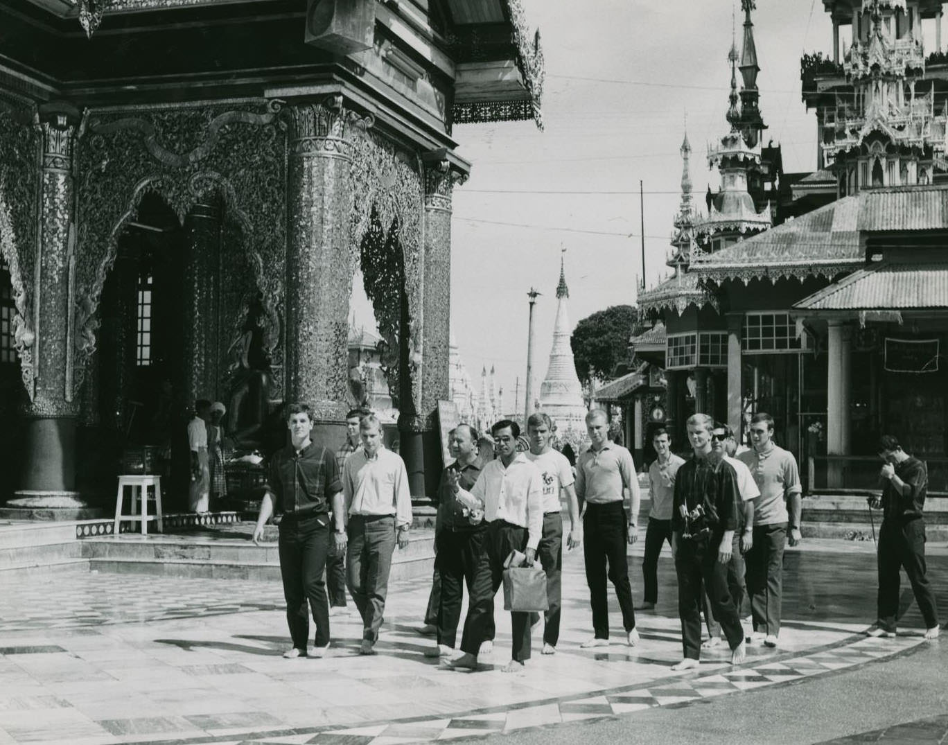 Dallas soccer club in Rangoon, 1967