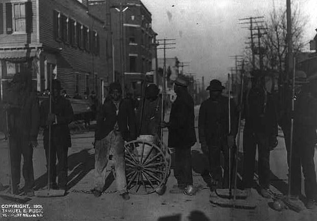 Newport News chain gang, 1901