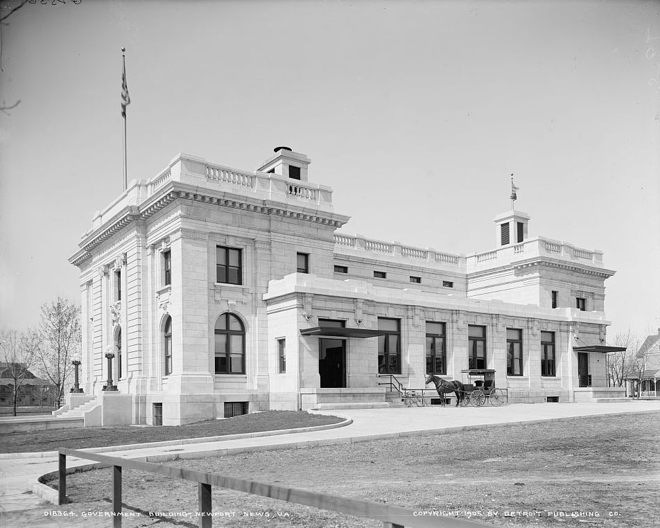 Government building, Newport News, 1902