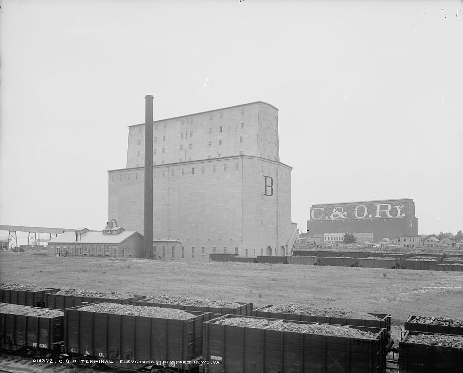 C. & O. terminal elevators, Newport News, 1905