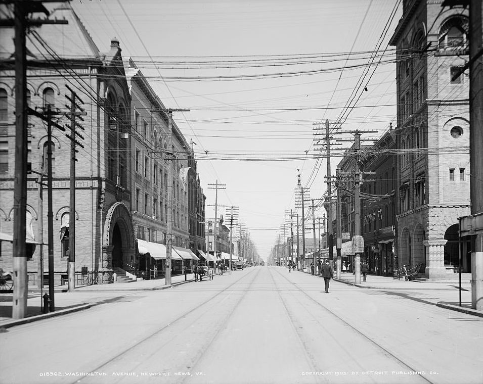 Washington Avenue, Newport News, 1905
