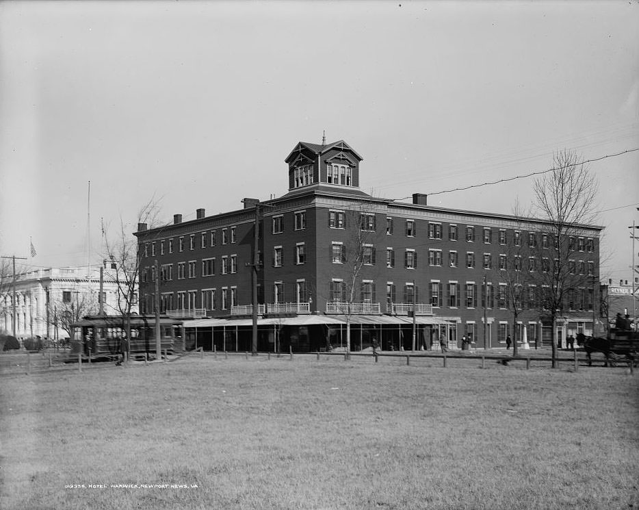 Hotel Warwick, Newport News, 1907