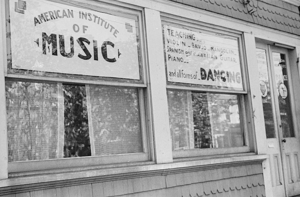 American Institute of Music, Newport News, Virginia, 1937