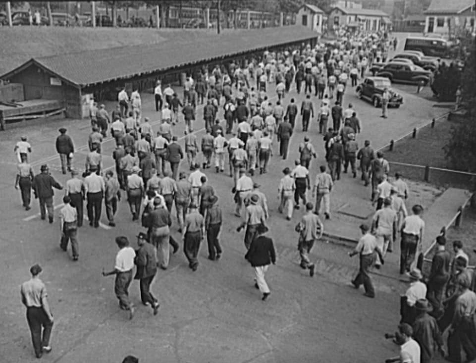 These are the men whose skill is devoted to the building of the finest, most powerful fleet of naval vessels the world has ever seen, 1941