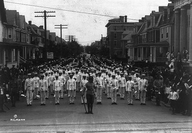 Nina benefit parade, Norfolk, 1904