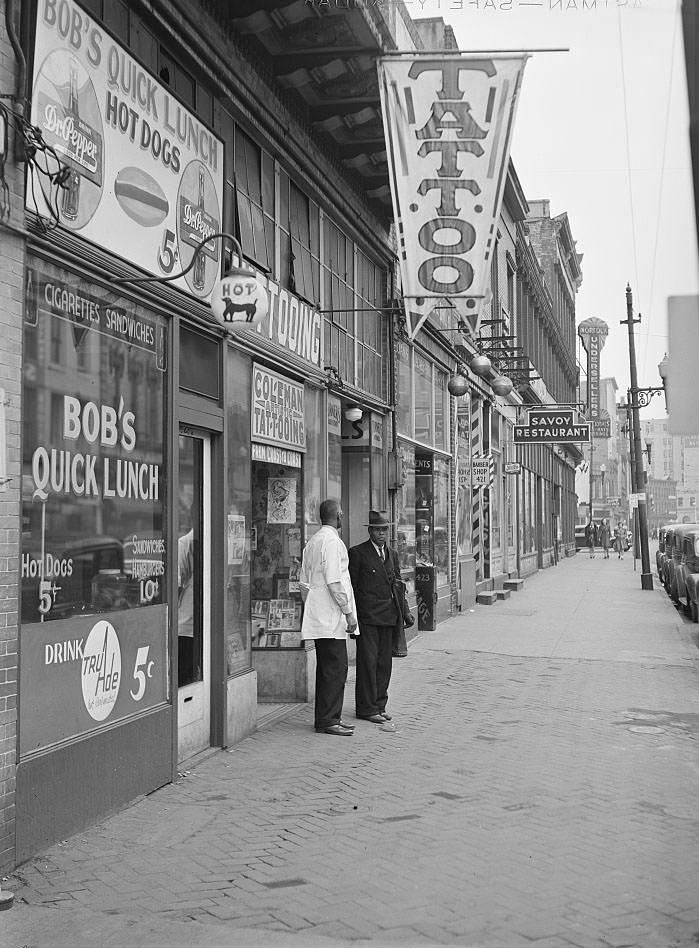 West main street, Norfolk, 1941