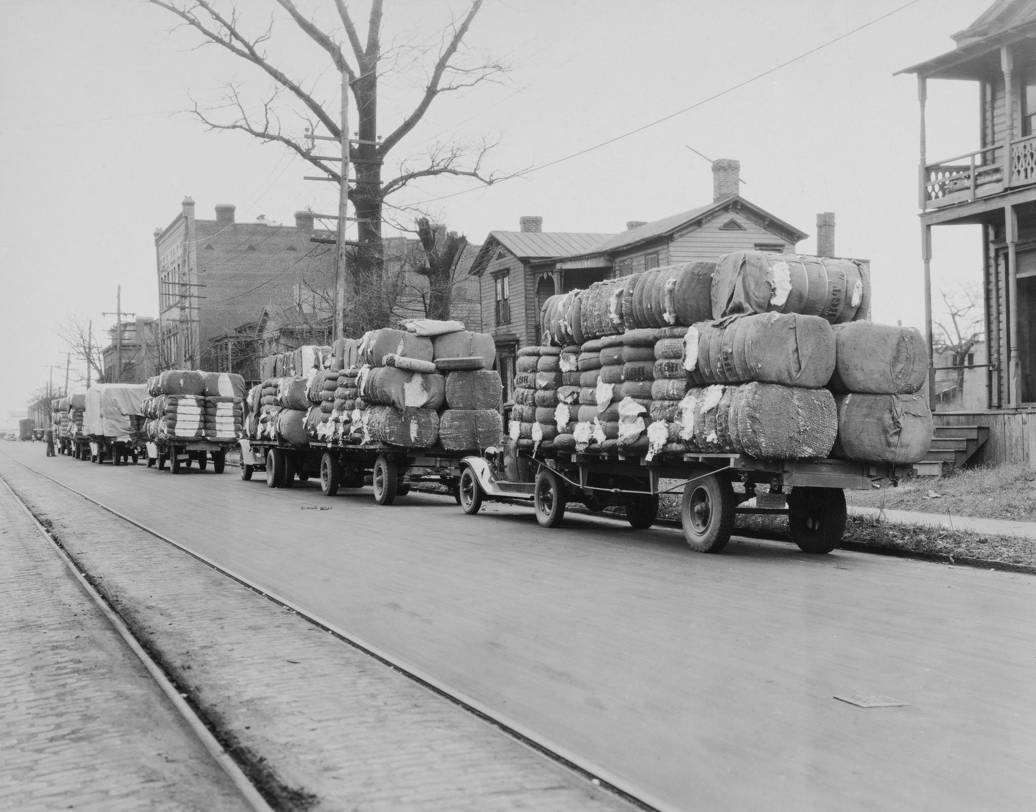Cotton Delivery Arrives, 1942
