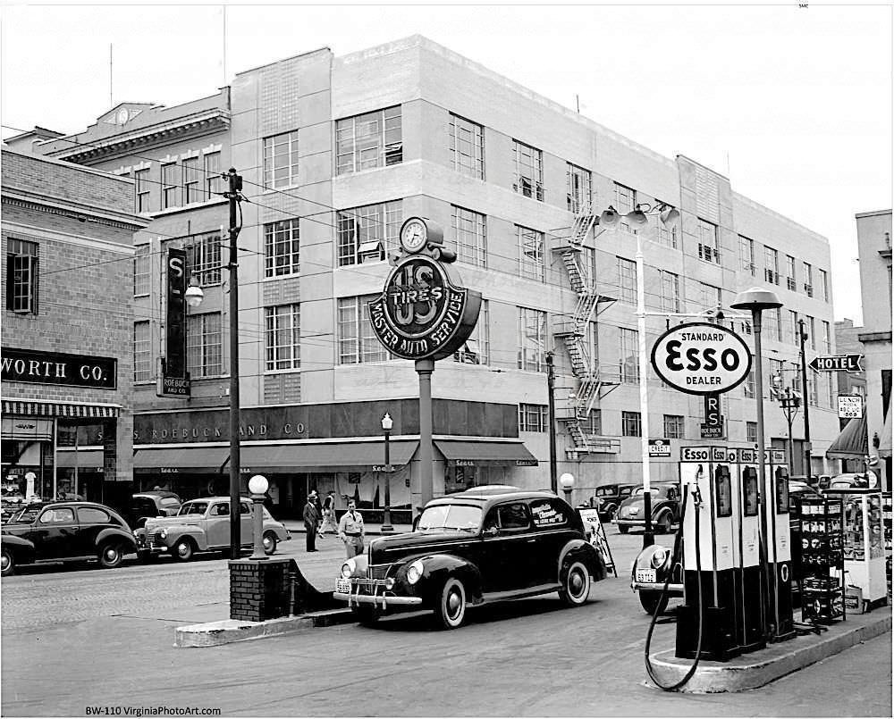 Sears Esso Freemason Monticello, 1940