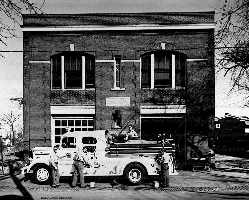 Fire Station No. 4 Norfolk VA, 1944