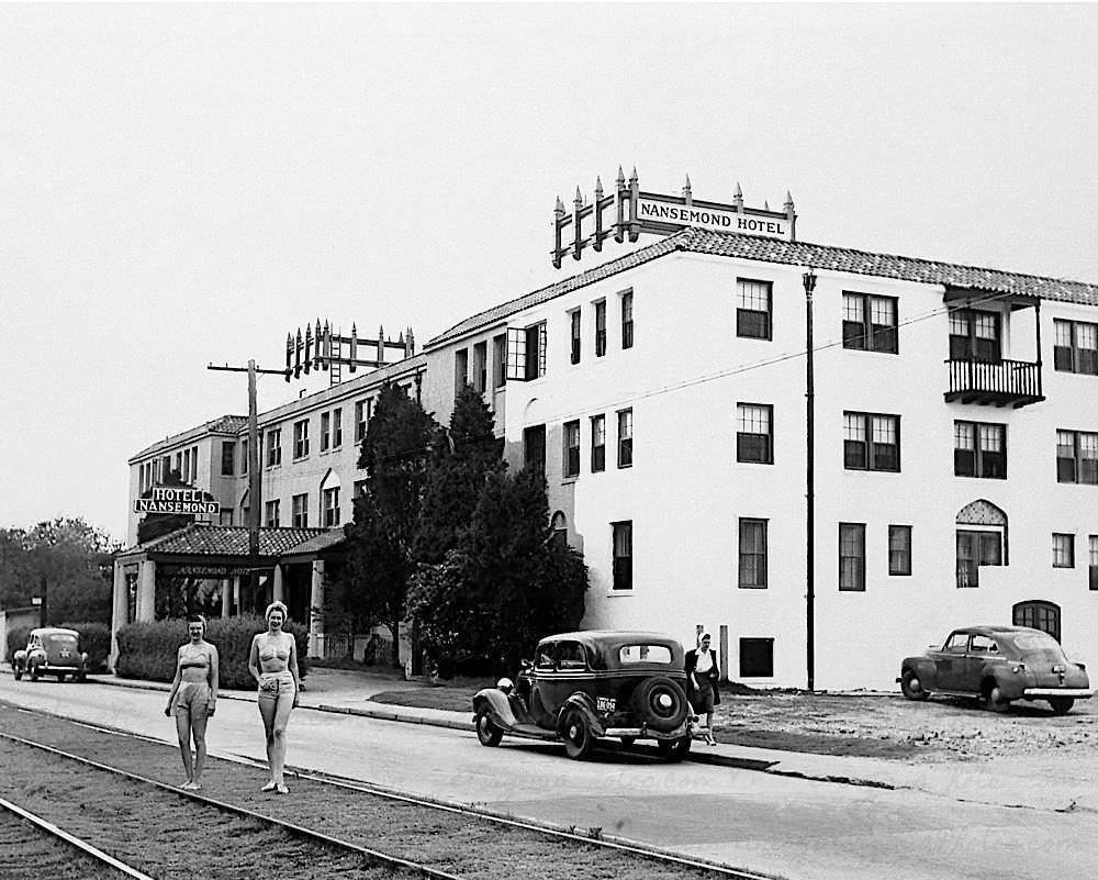 Nansemond Hotel Ocean View, 1940s