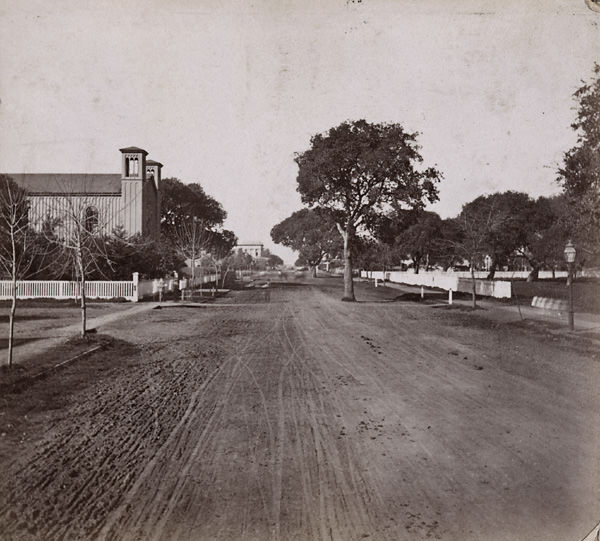 12th Street from Harrison, looking West, Oakland, 1863