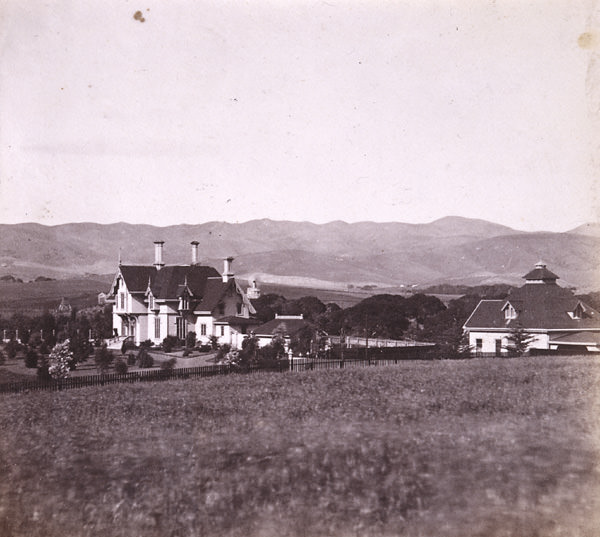 Residence of Mr. Morse, Oakland, 1860s