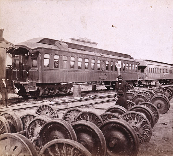 Palace Drawing-Room and Sleeping Car "Woodstock.", 1868