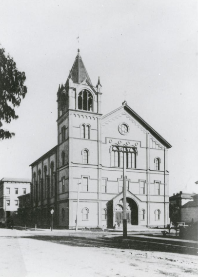 Seventh Day Adventist Church, 12th and Brush Streets, 1889