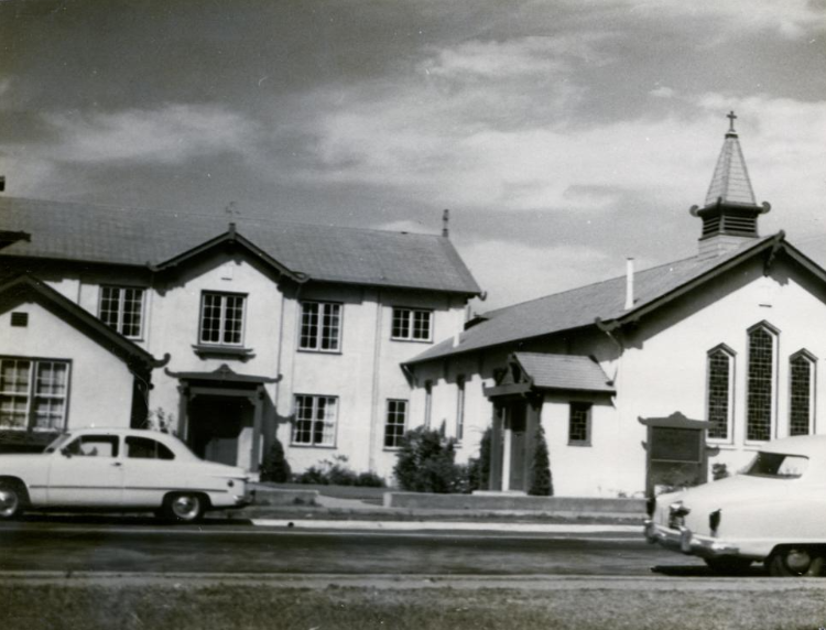 Episcopal Church of Our Savior, 8th and Harrison Streets, Oakland, 1953
