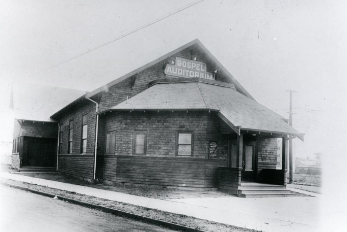 Gospel Auditorium, 42th and Rich Streets, 1914