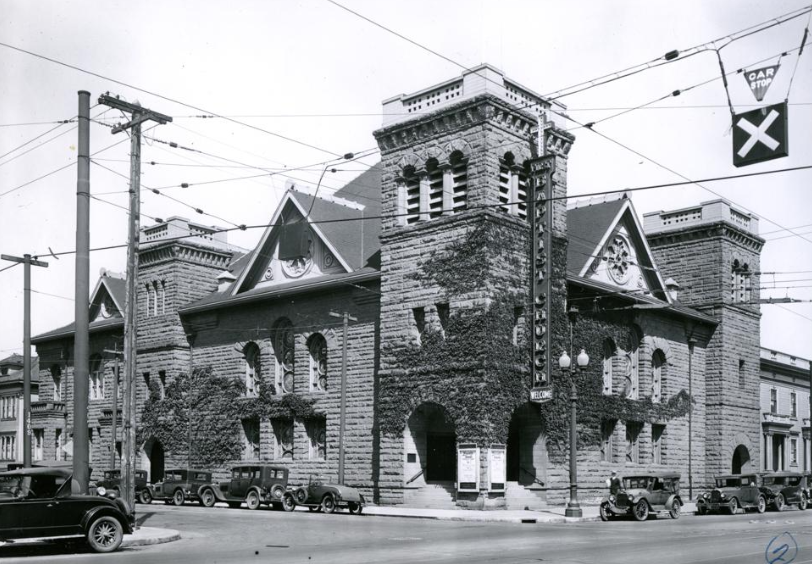 First Baptist Church, northwest corner of Telegraph Avenue and 22nd Street, Oakland, 1931