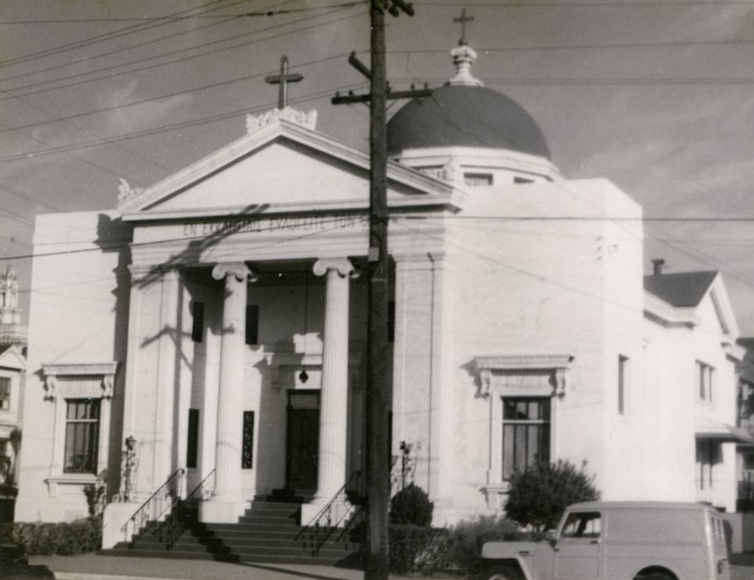 Greek Orthodox Church, 9th and Brush Streets, 1953