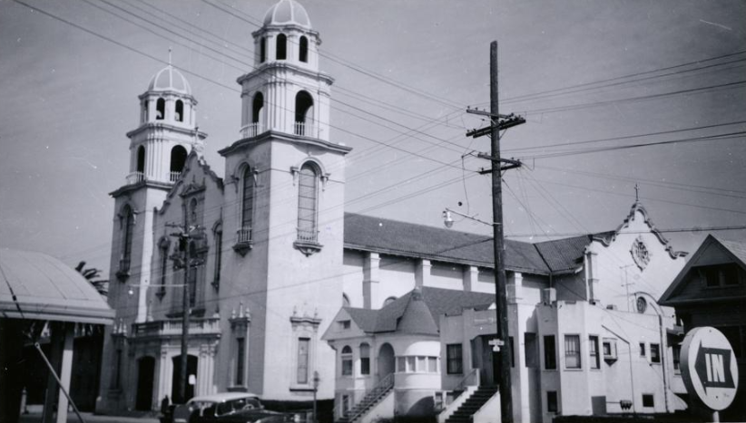 St. Elizabeth’s Catholic Church, 34th Avenue near East 14th Street, 1955