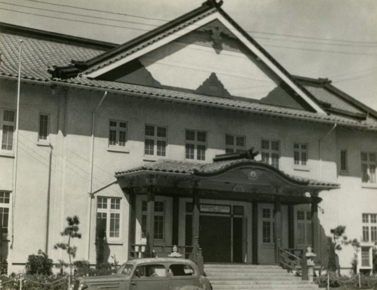Buddhist Church of Oakland, 8th and Jackson Streets, 1953