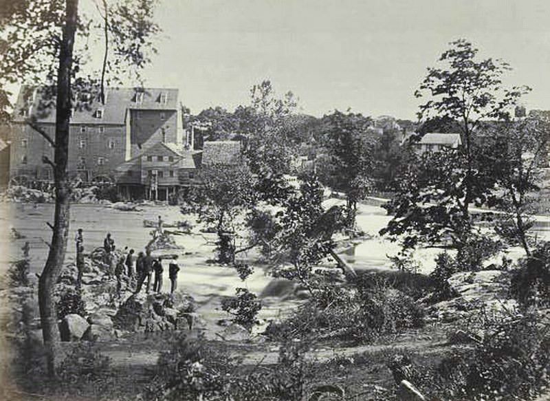 Johnson's Mill, Petersburg, Virginia, 1865