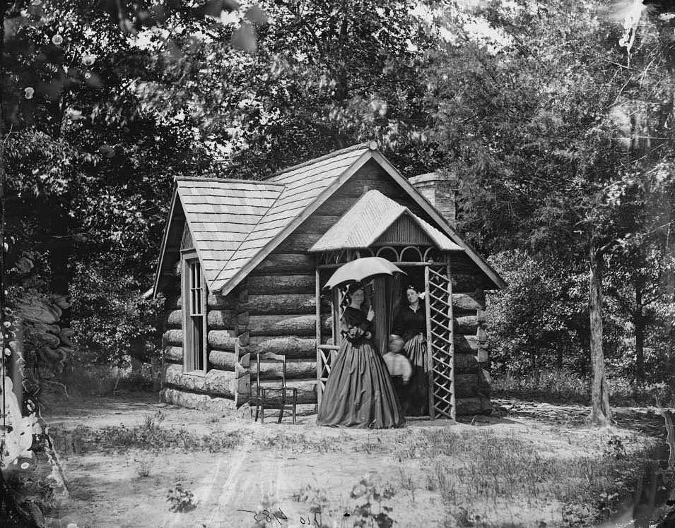 Petersburg, Va. Cottage of Col. Nathaniel Michler, U.S. Engineers, at Bryant house, 1865